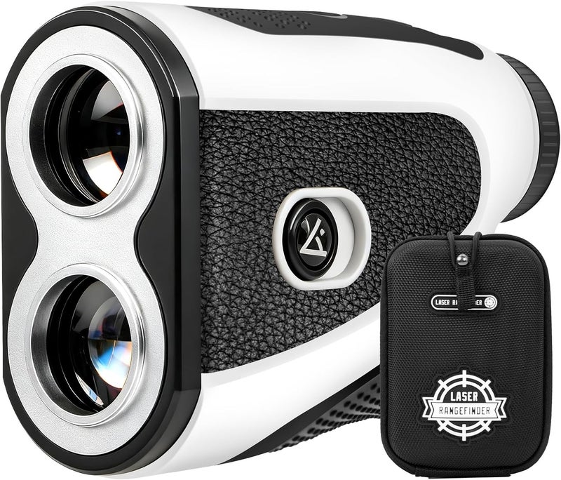 NOVOPUTT Golf Range Finder with Slope -1200 Yards Laser Rangefinder for Golf & Hunting,7X Magnification,Flag Locking Vibration,USB-C Rechargeable & Magnet Stripe,Best Golf Accessories Gift with Hard Shell Case - Image 1